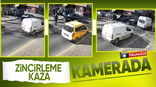 Kaza anı kamerada
