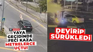 Kaza anları kamerada