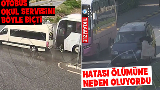 Kaza anları kamerada