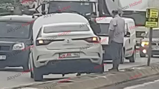 Kaza geçiren ünlü hakem korkuttu