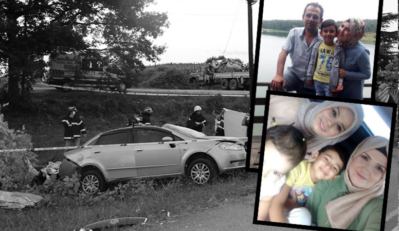 Kaza kurbanı 5 kişi toprağa verildi