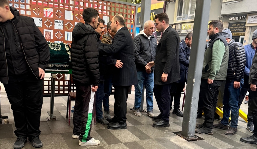 Kaza kurbanı gence acı veda