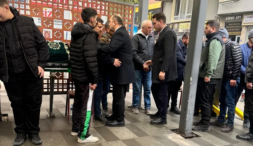 Kaza kurbanı gence acı veda