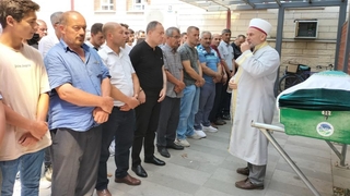 Kaza kurbanı gence acı veda