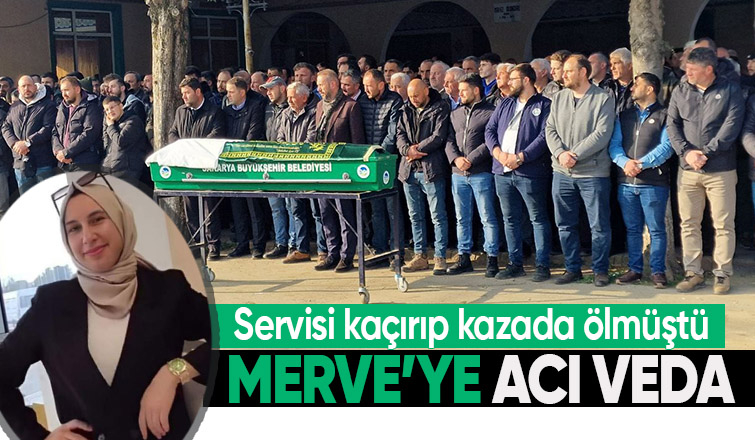 Kaza kurbanı Merve toprağa verildi