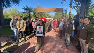 Kaza kurbanı orman işletme personeli toprağa verildi