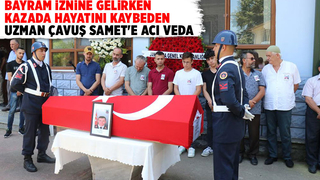 Kaza kurbanı Sakaryalı uzman çavuşa son görev