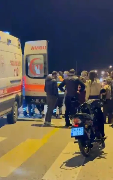 Kaza yapan motosikletli ağır yaralandı