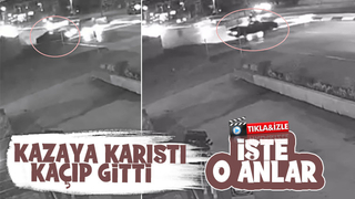 Kaza yaptı bir şey olmamış gibi yoluna devam etti