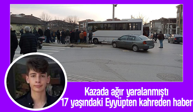 Kazada ağır yaralanan Furkan'ın ölüm haberi geldi