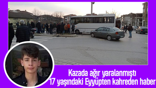 Kazada ağır yaralanan Furkan'ın ölüm haberi geldi