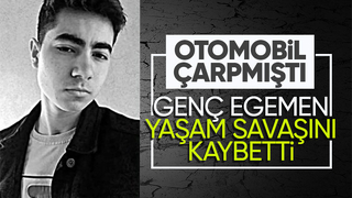 Kazada ağır yaralanan gençten acı haber