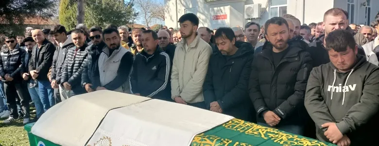 Kazada hayatını kaybeden genç gözyaşları içinde toprağa verildi