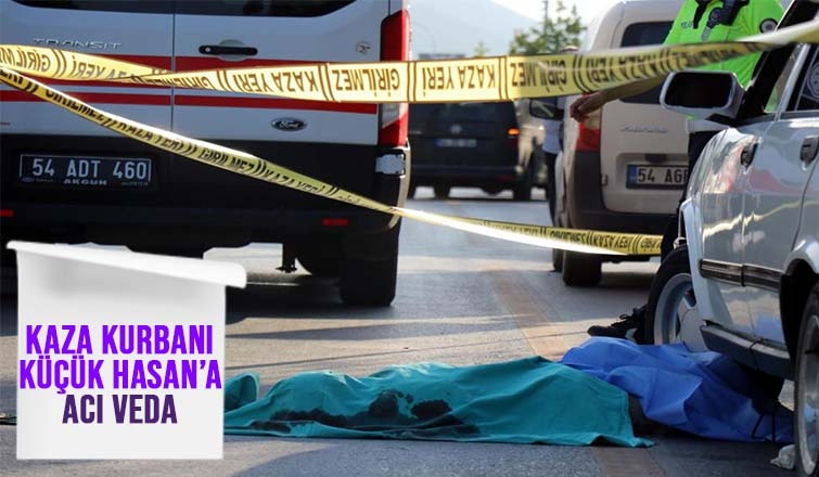 Kazada ölen 13 yaşındaki Hasan toprağa verildi