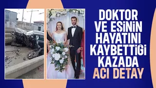 Kazada ölen doktor ve eşi, yeni doğan bebekleri ile eve dönüyormnuş