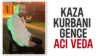 Kazada ölen genç toprağa verildi