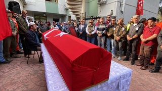 Kazada ölen orman işçisine acı veda