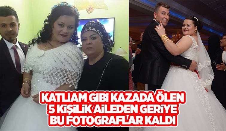 Kazada ölen Sakaryalı aileden geriye bu fotoğraflar kaldı