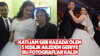 Kazada ölen Sakaryalı aileden geriye bu fotoğraflar kaldı