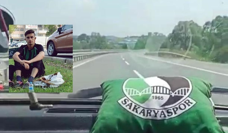 Kazada ölen Sakaryaspor taraftarının son paylaşımı