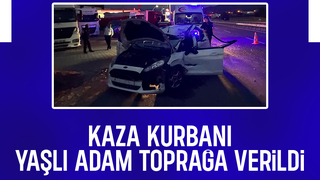 Kazada ölmüştü, toprağa verildi