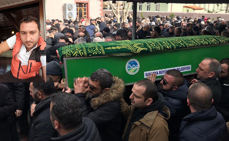 Kazadan 10 saat sonra bulunan restoran sahibine acı veda