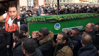 Kazadan 10 saat sonra bulunan restoran sahibine acı veda