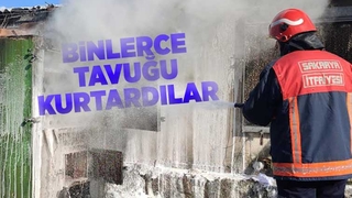 Kazan patladı, binlerce tavuk son anda kurtarıldı