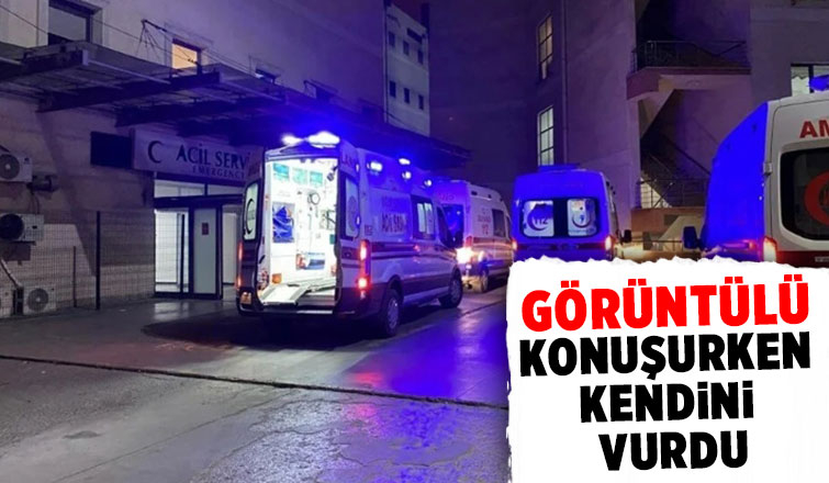 Kazara kendini vurdu