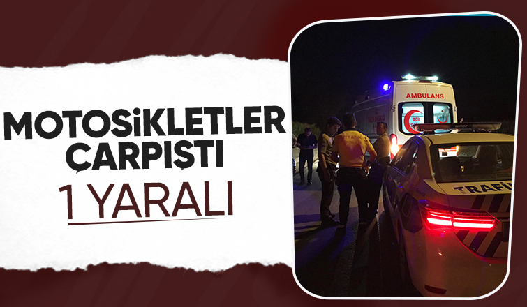 Kazaya karıştı kaçtı