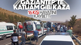 Kazaya müdahale eden ekiplere otobüs çarptı: 16 ölü