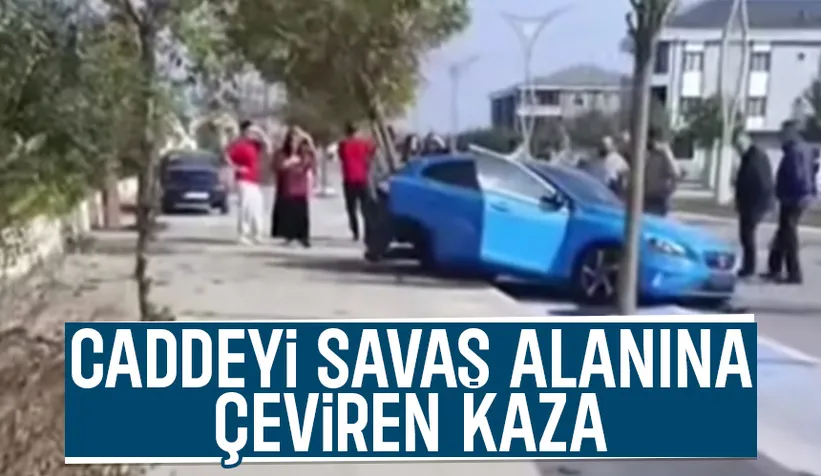 Kazaya neden oldu, kaçtı