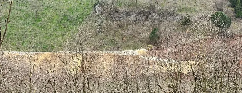 Kazı sırasında doğalgaz boru hattı delindi