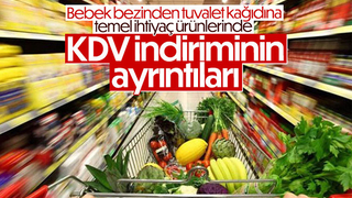 KDV indiriminin ayrıntıları belli oldu