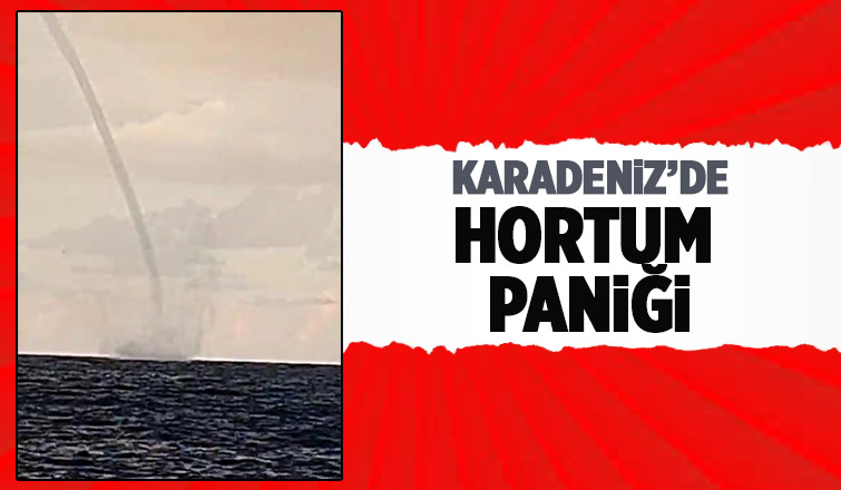 Kefken açıklarında hortum oluştu