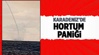 Kefken açıklarında hortum oluştu