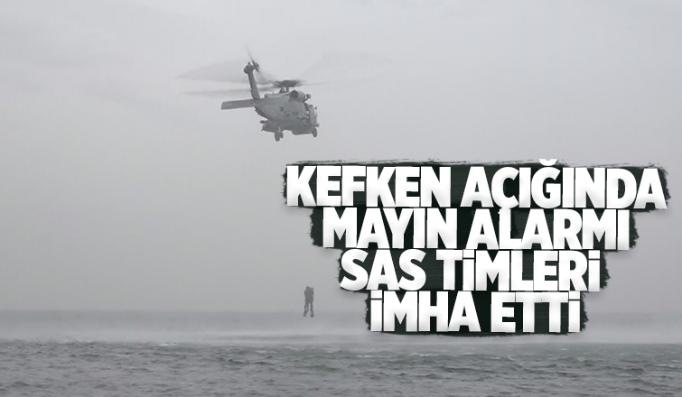 Kefken açıklarında mayın bulundu