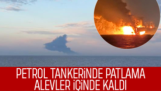 Kefken açıklarında Rus petrol tankerinde patlama