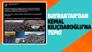 Kemal Kılıçdaroğlu'nun Atatürk Havalimanı açıklamasına Haluk Bayraktar'dan tepki