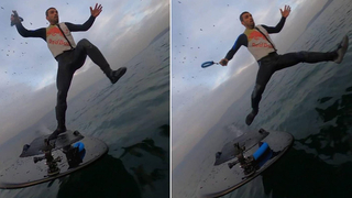 Kenan Sofuoğlu Flite board yaparken düştü