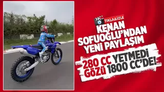 Kenan Sofuoğlu oğlunun yeni görüntüsünü paylaştı