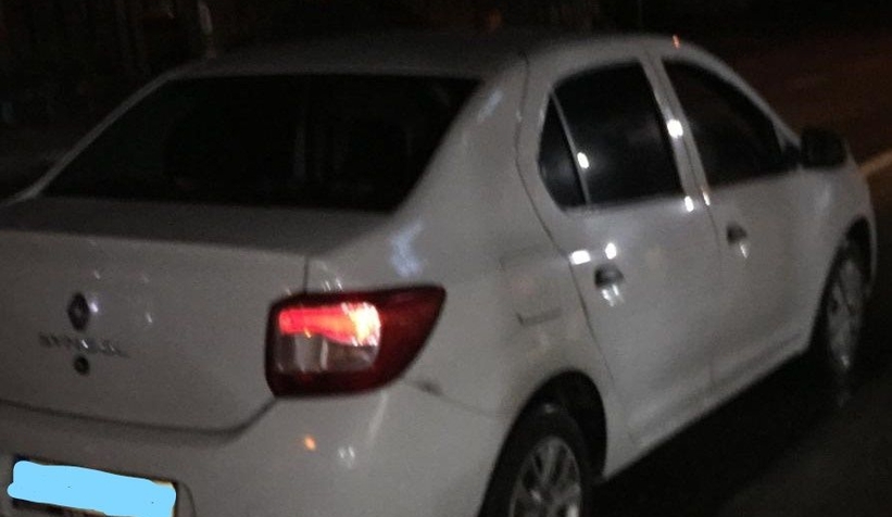 Kendi arabası diye başkasının arabasını alıp gitti