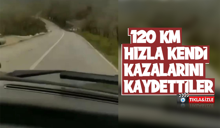 Kendi kazalarını kaydettiler