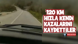 Kendi kazalarını kaydettiler