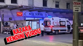 Kendini vurdu