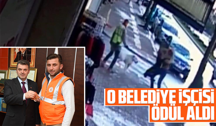 Kendisini ısıran köpeğe şefkatle yaklaşmıştı, ödül aldı