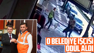 Kendisini ısıran köpeğe şefkatle yaklaşmıştı, ödül aldı