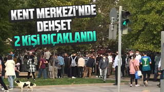 Kent merkezinde bıçaklı kavga: 3 yaralı