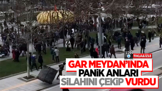 Kentin göbeğinde tartıştığı kişiyi vurdu