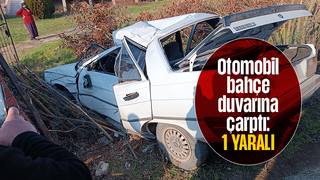 Kepekli'de kaza: 1 yaralı